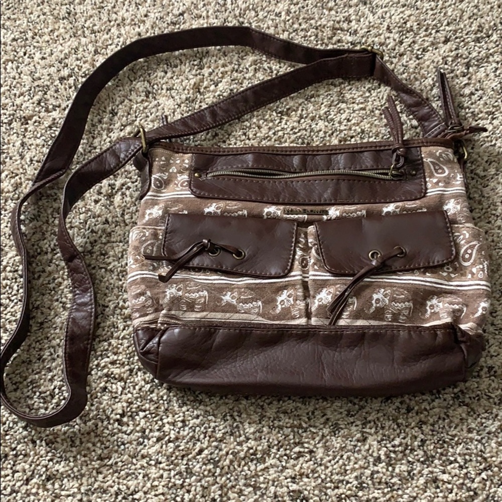 Wildflower shoulder purse